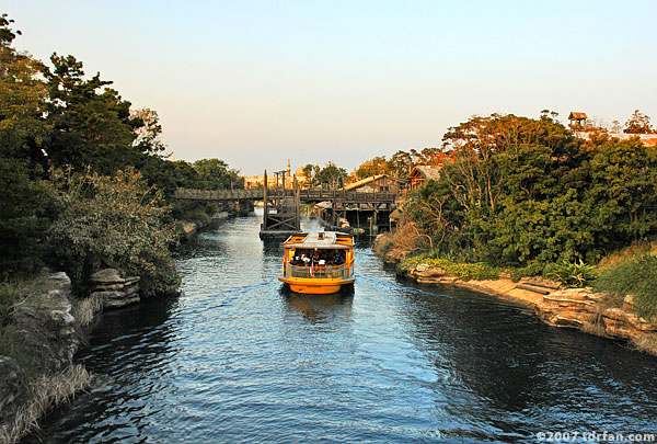 Overview of Lost River Delta - Tokyo DisneySea