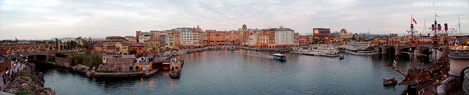 Mediterranean Harbor Panorama