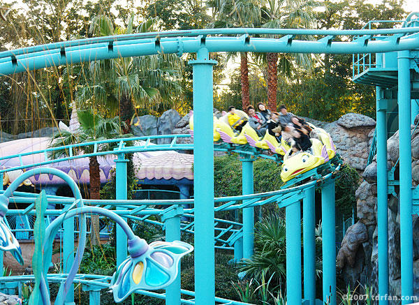 Flounder's Flying Fish Coaster